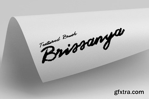 Brissanya - Textured Brush Font PALYKEQ