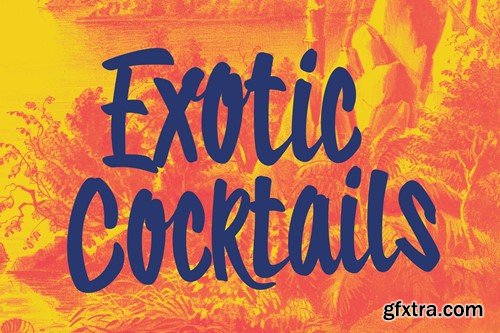 Tropical Carnival: A Sunny Brush Script Font 29CEY87