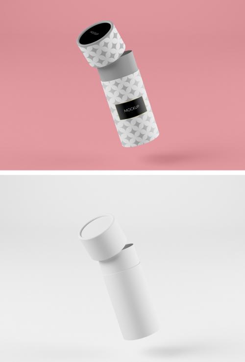 Isolated Tube Mockup