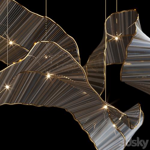 Light composition Vargov Design - Ribbon