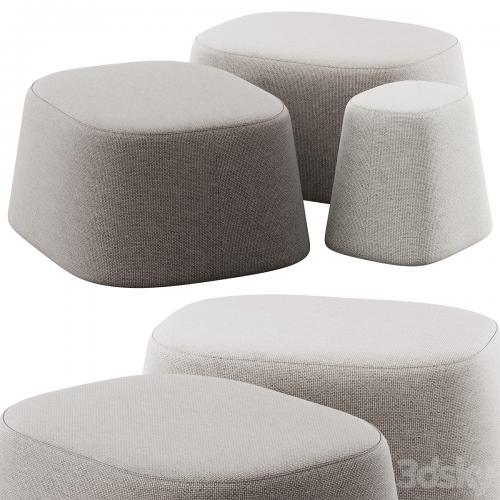 Poufs Float by Tacchini