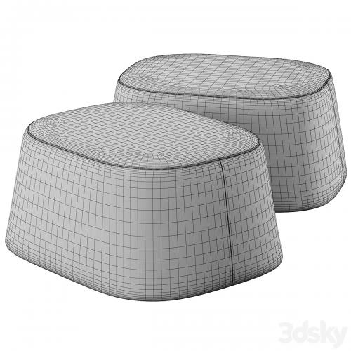 Poufs Float by Tacchini