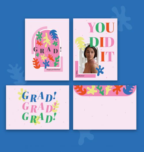 Graduation Card Layout