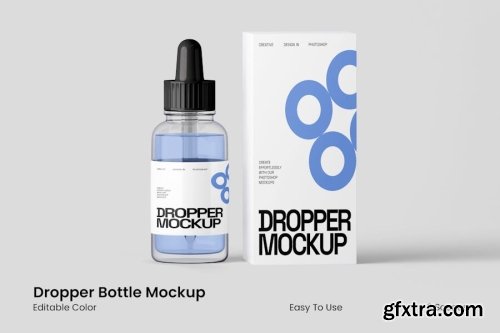 Dropper Bottle Mockup Collections 15xPSD