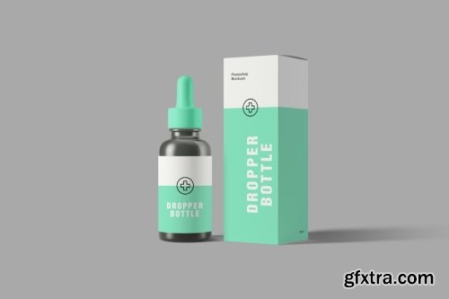 Dropper Bottle Mockup Collections 15xPSD