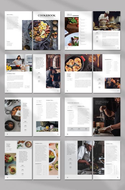 Cookbook Magazine Layout