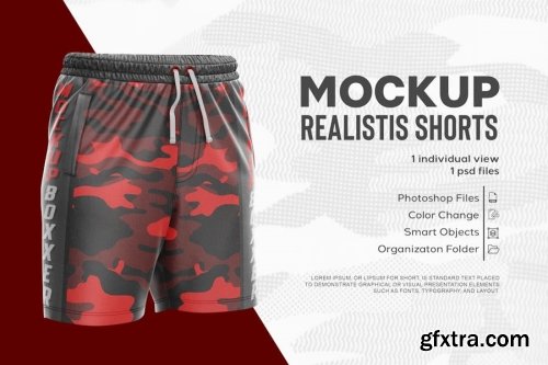 Mens Sports Shorts Mockup Collections 13xPSD