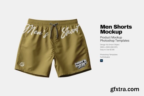 Mens Sports Shorts Mockup Collections 13xPSD