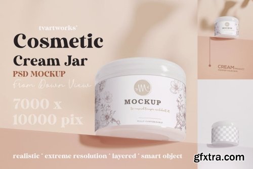 Jar And Box Mockup Collections 14xPSD