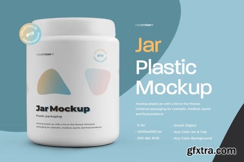 Jar And Box Mockup Collections 14xPSD