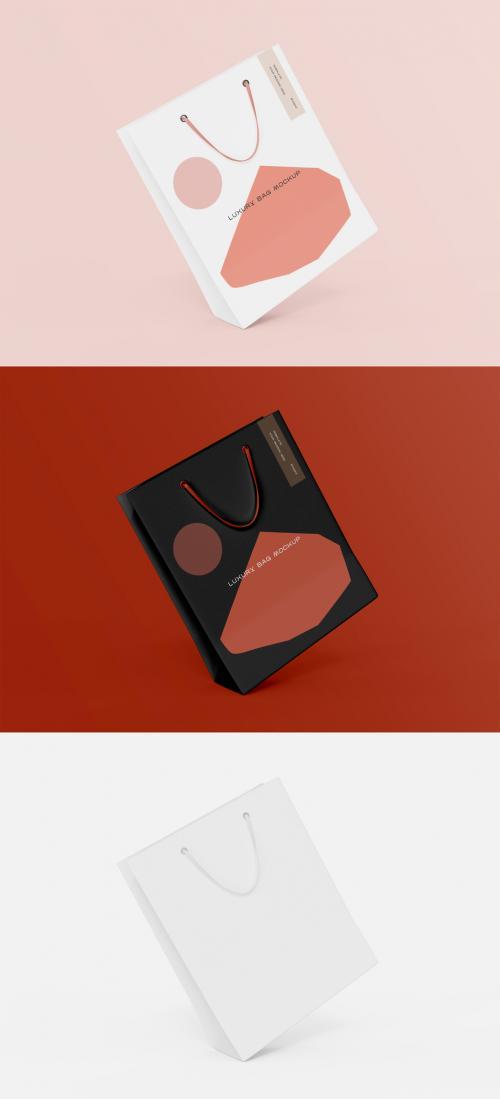 3D Levitating Bag Mockup