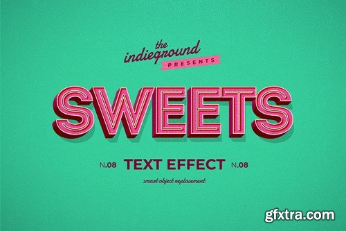 Retro Vintage Text Effect N.08 9PNCJHH