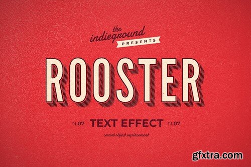 Retro Vintage Text Effect N.07 ADSM8SS