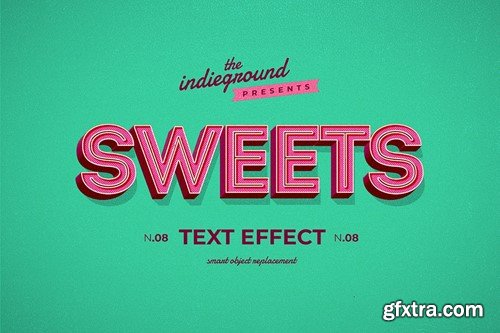 Retro Vintage Text Effect N.08 9PNCJHH