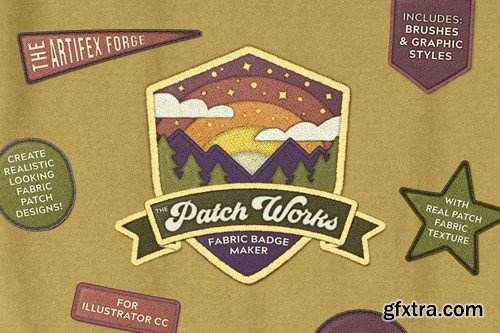 The Patch Works - Fabric Badge Maker G27TYDL