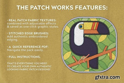 The Patch Works - Fabric Badge Maker G27TYDL