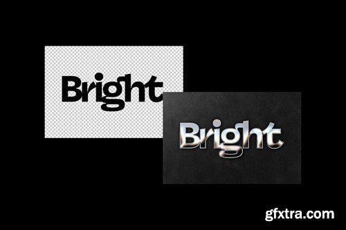 Bright Steel Text Effect JURG5J8