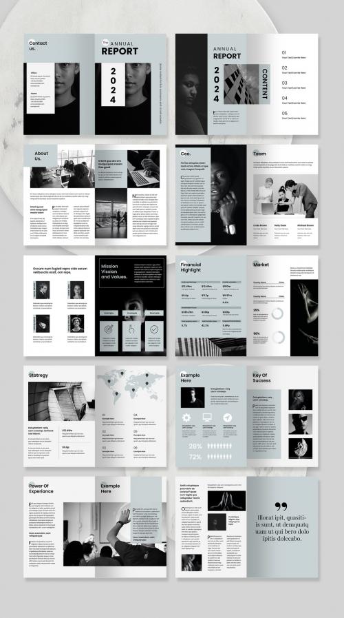 Annual Report Layout