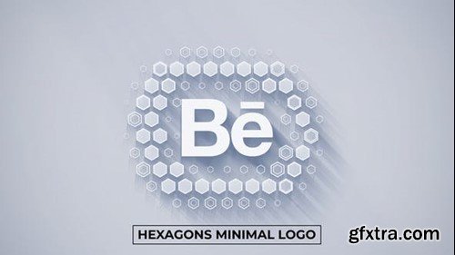 Videohive Hexagons Minimal Logo Reveal (14 in 1) 51769478