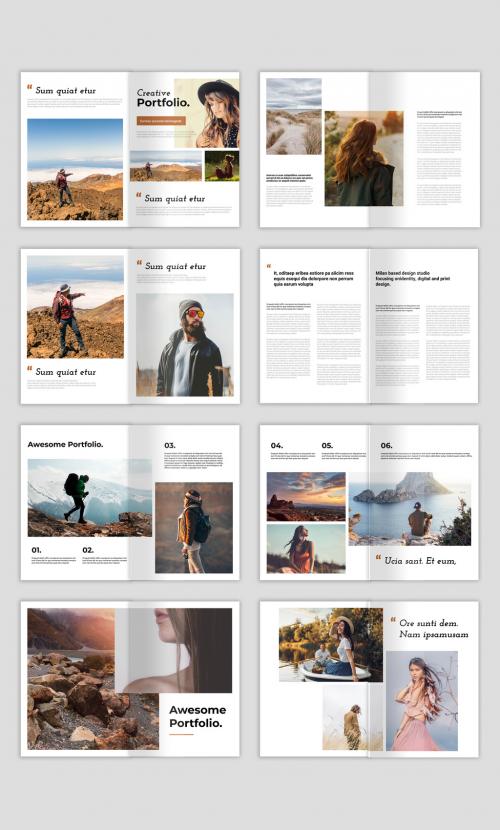 Creative Portfolio Layout