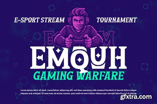 Esyotu - Serif Game Font 4WPYQYD