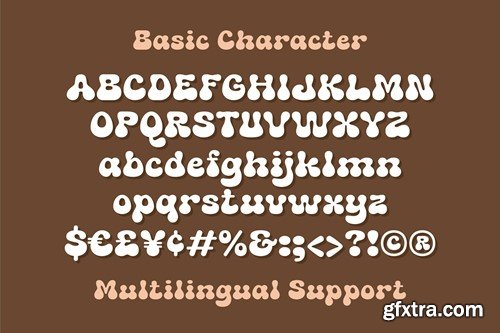 Retro Island - Bold Groovy Font MQXSUGC