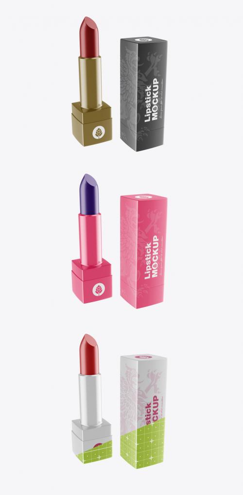 Set Lipstick Mockup