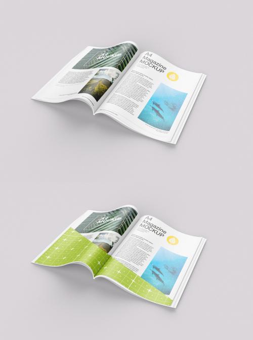 Matte Magazine Mockup