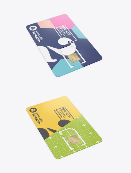 Sim Card Mockup