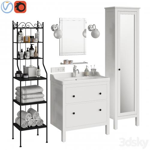 Ikea Hemnes bathroom