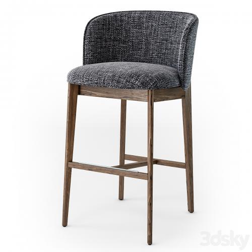 Calligaris Abrey wood stool