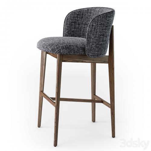 Calligaris Abrey wood stool