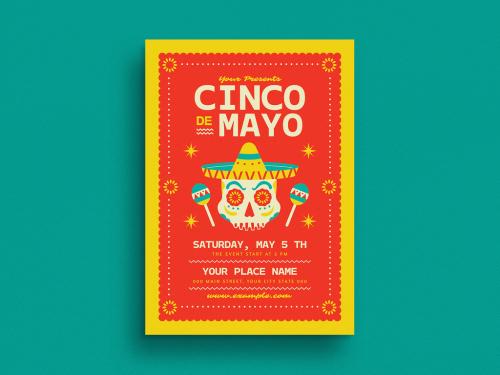 Cinco De Mayo Event Flyer Layout