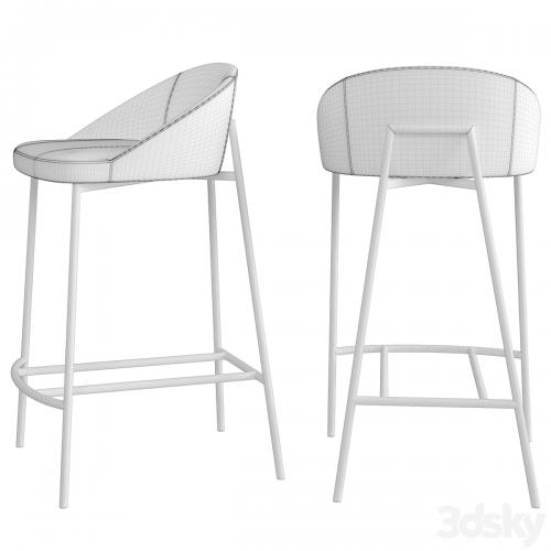 Soco Counter Stool Charcoal