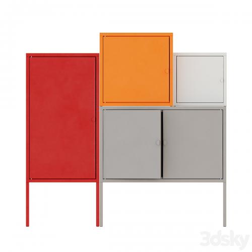 IKEA LIXHULT storage combination