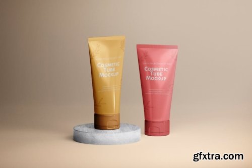 Cosmetic Tube Mockup Collections 14xPSD