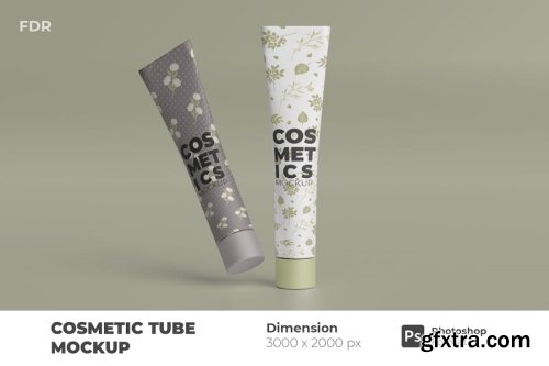 Cosmetic Tube Mockup Collections 14xPSD