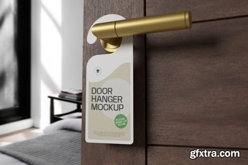 Door Hanger Mockup Collections 13xPSD