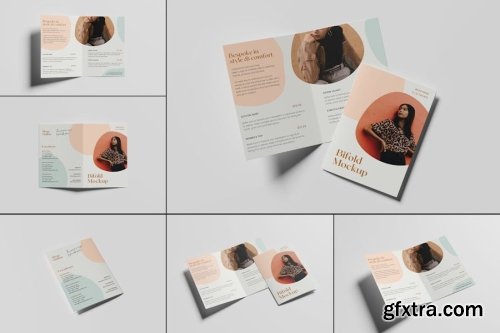 Bifold Mockup Collections 15xPSD