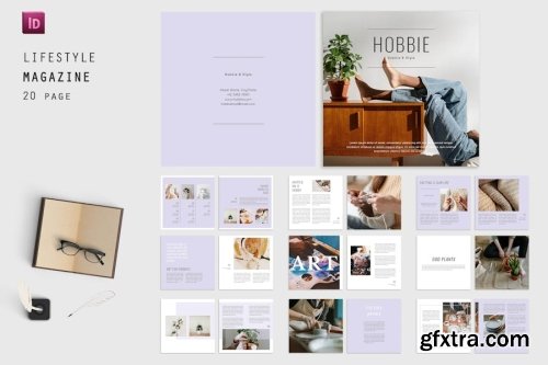 a4 Magazine Mockup Collections 14xPSD