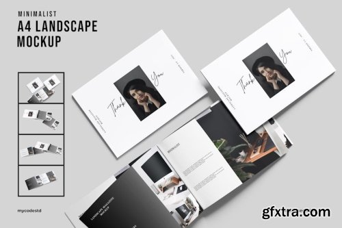 a4 Magazine Mockup Collections 14xPSD