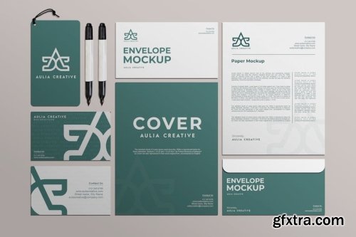 Brand Identity Mockup Collections 15xPSD