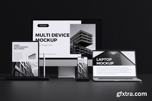 Multi Device Mockup Collections 13xPSD