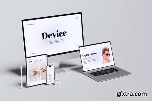 Multi Device Mockup Collections 13xPSD