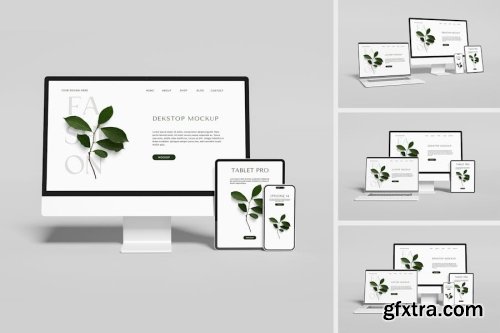 Multi Device Mockup Collections 13xPSD