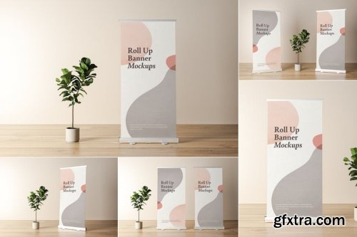 x-banner Mockup Collections 15xPSD