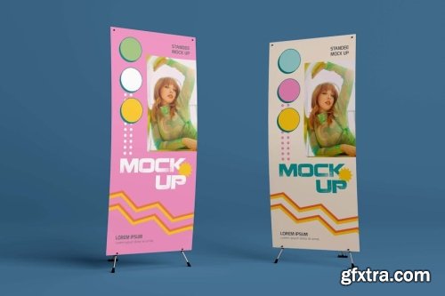 x-banner Mockup Collections 15xPSD