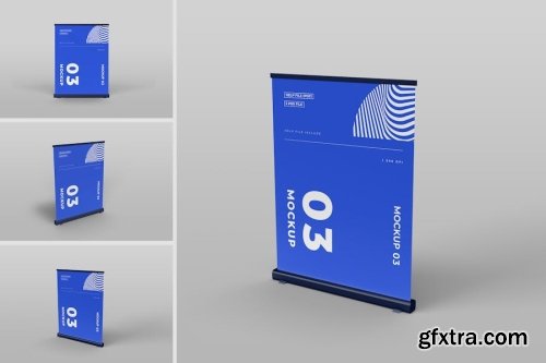 x-banner Mockup Collections 15xPSD