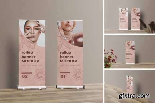 x-banner Mockup Collections 15xPSD