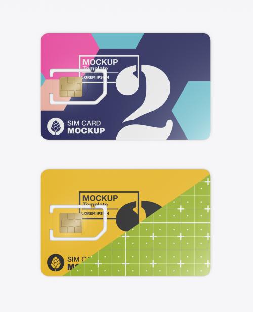 Sim Card Mockup